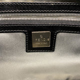 【6fd5567】フェンディ ハンドバッグ マンマバケット ファー ブラック シルバー金具【中古】レディース