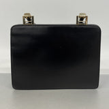 【6fd5571】グッチ ハンドバッグ 001 4219 レザー ブラック シャンパンゴールド金具【中古】レディース