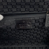 【6fd5571】グッチ ハンドバッグ 001 4219 レザー ブラック シャンパンゴールド金具【中古】レディース