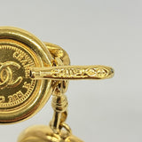【6fd5572】シャネル ベルト ブラック ゴールド金具【中古】レディース