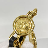 【6fd5572】シャネル ベルト ブラック ゴールド金具【中古】レディース