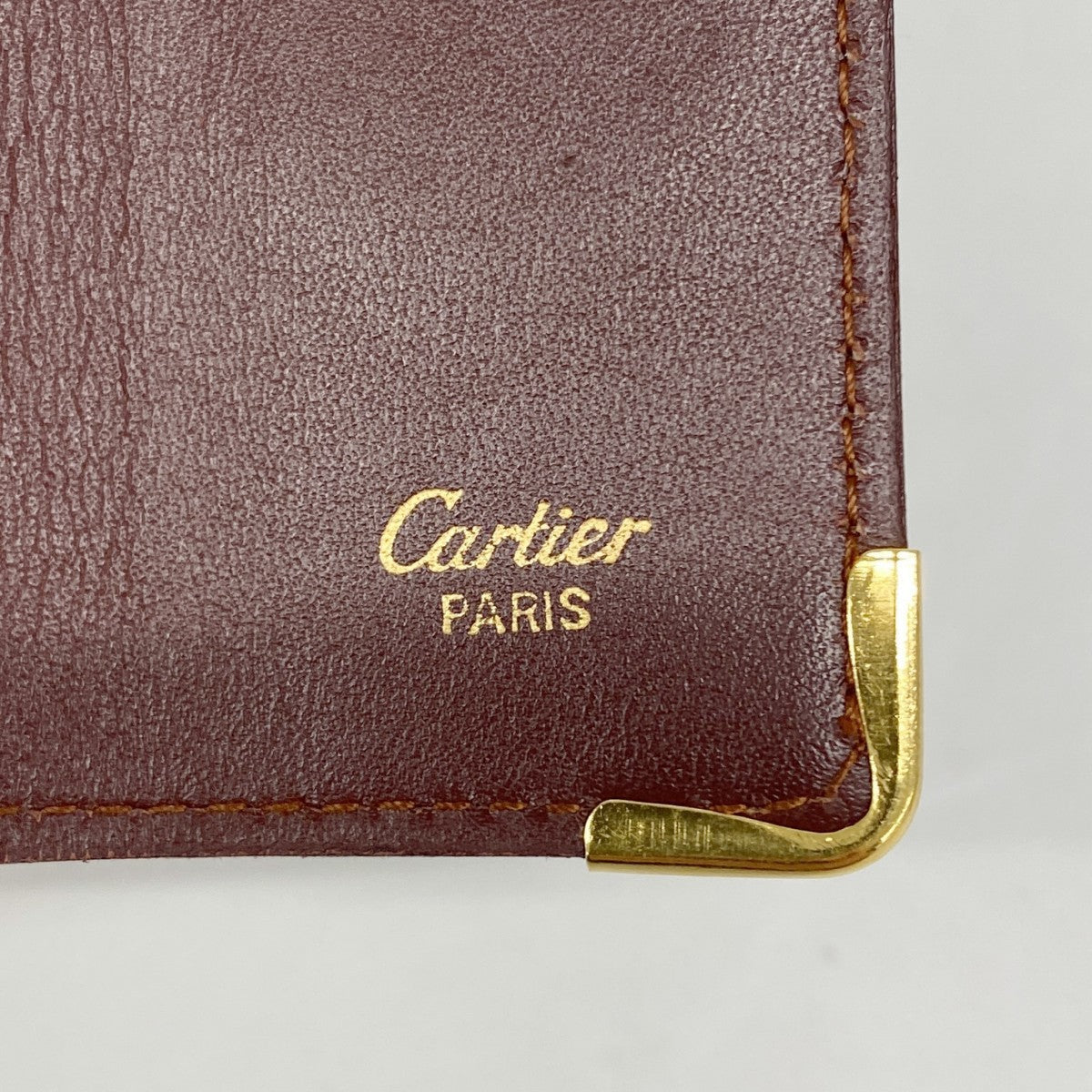 【6fd5573】カルティエ キーケース マスト レザー ボルドー ゴールド金具【中古】メンズ レディース ユニセックス