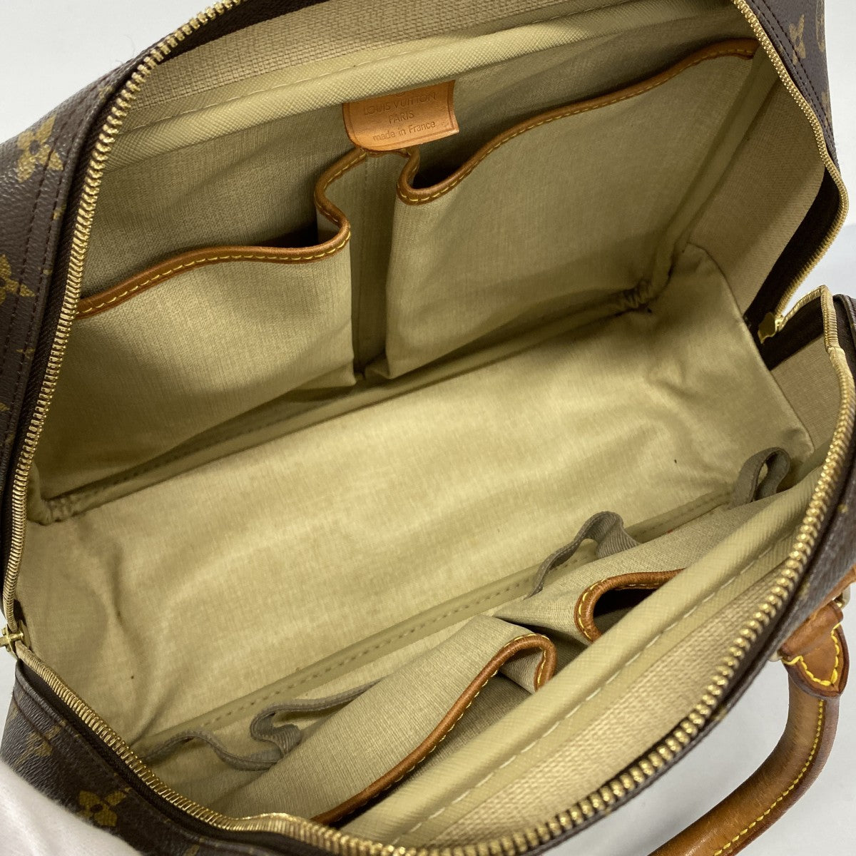 【6fd5579】ルイヴィトン ハンドバッグ モノグラム ドーヴィル M47270 ブラウン【中古】レディース