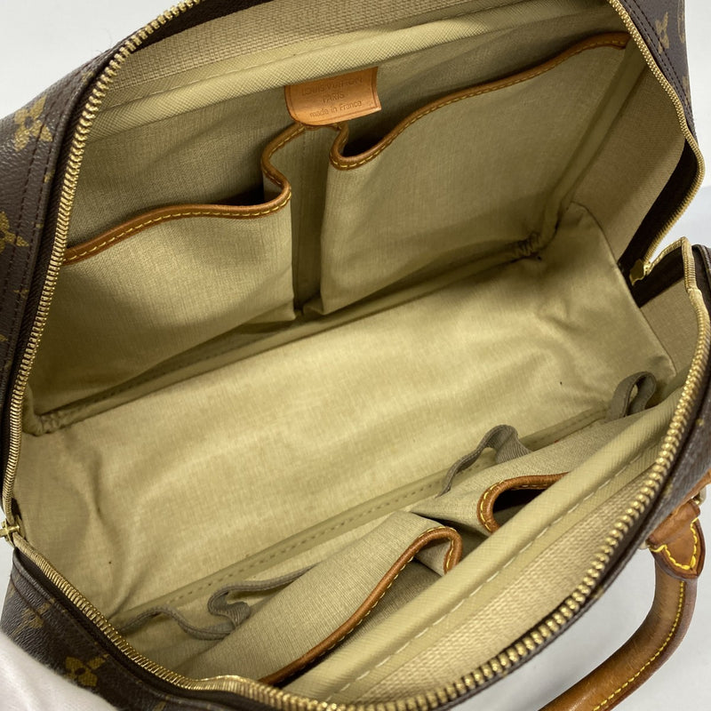 【6fd5579】ルイヴィトン ハンドバッグ モノグラム ドーヴィル M47270 ブラウン【中古】レディース