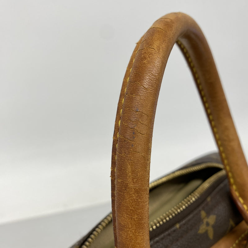 【6fd5579】ルイヴィトン ハンドバッグ モノグラム ドーヴィル M47270 ブラウン【中古】レディース