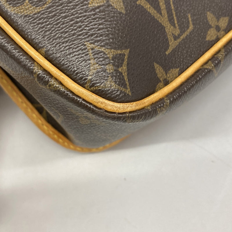 【6fd5581】ルイヴィトン ショルダーバッグ モノグラム ソローニュ M42250 ブラウン【中古】レディース