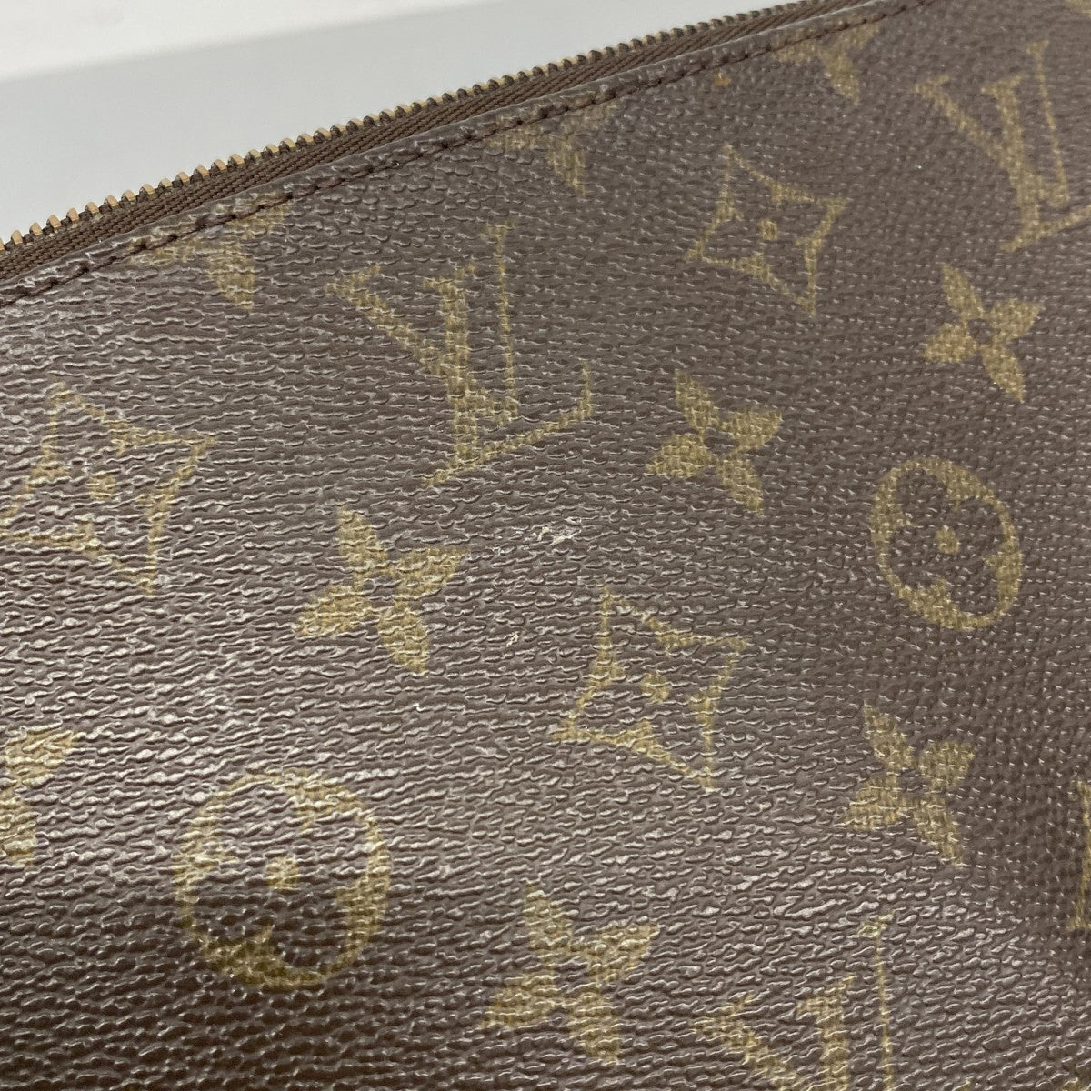【6fd5584】ルイヴィトン ポーチ モノグラム ポシェットアクセソワール M51980 ブラウン【中古】レディース