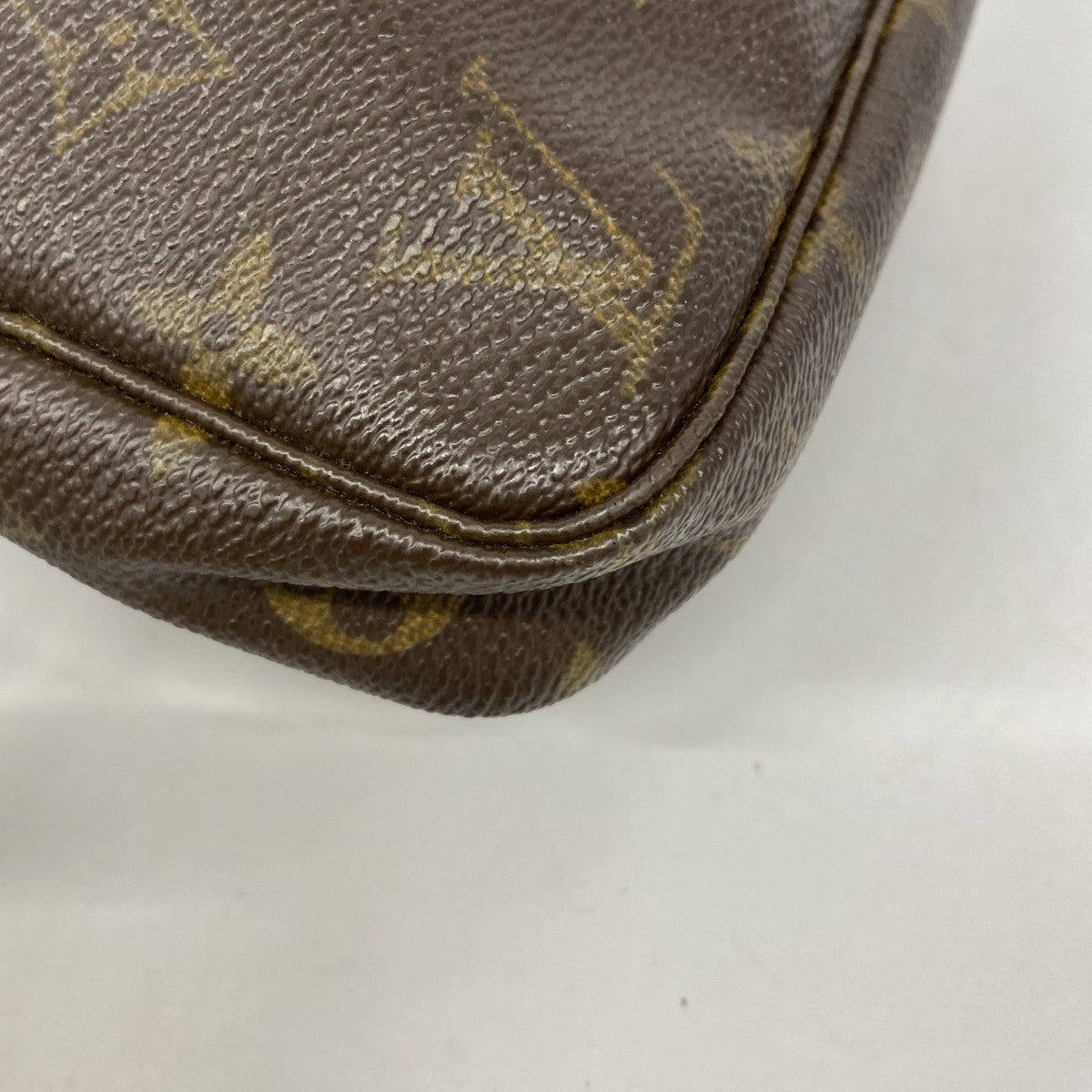 【6fd5584】ルイヴィトン ポーチ モノグラム ポシェットアクセソワール M51980 ブラウン【中古】レディース