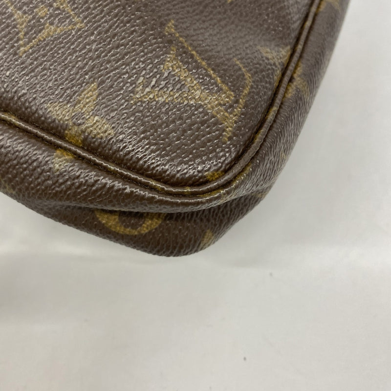 【6fd5584】ルイヴィトン ポーチ モノグラム ポシェットアクセソワール M51980 ブラウン【中古】レディース