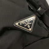 【6fd5590-k】プラダ リュック・デイパック テスート ナイロン ブラック シルバー金具【中古】メンズ