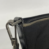 【6fd5592-k】グッチ ショルダーバッグ 001 3311 キャンバス ブラック シルバー金具【中古】レディース