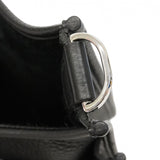 【6fd5599】エルメス ショルダーバッグ エヴリンPM トリヨン ブラック シルバー金具 W刻印【中古】レディース