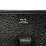 【6fd5599】エルメス ショルダーバッグ エヴリンPM トリヨン ブラック シルバー金具 W刻印【中古】レディース