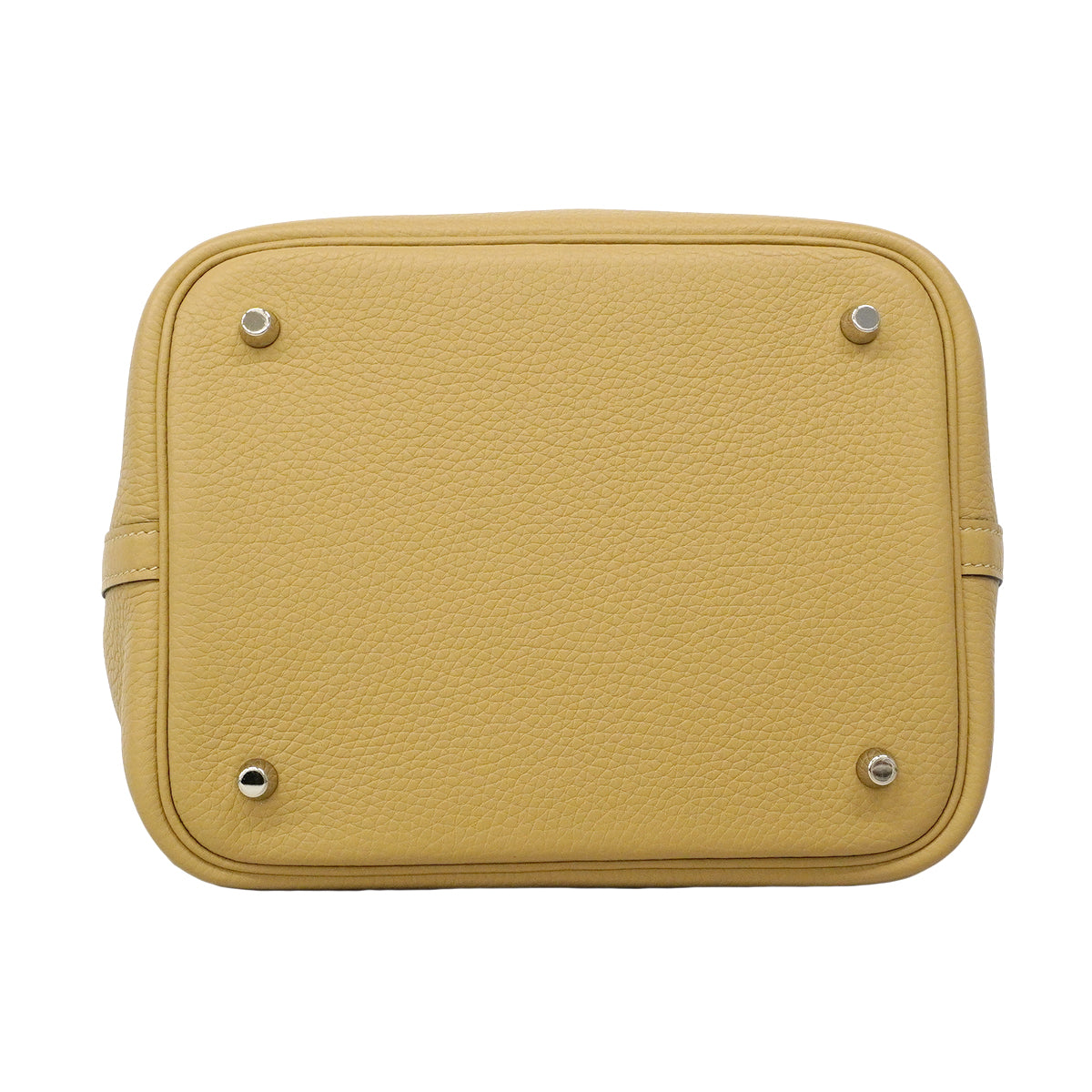 【6fd5601-g】エルメス トートバッグ ピコタンロックMM トリヨン トレンチ シルバー金具 K刻印【中古】レディース