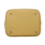 【6fd5601-g】エルメス トートバッグ ピコタンロックMM トリヨン トレンチ シルバー金具 K刻印【中古】レディース