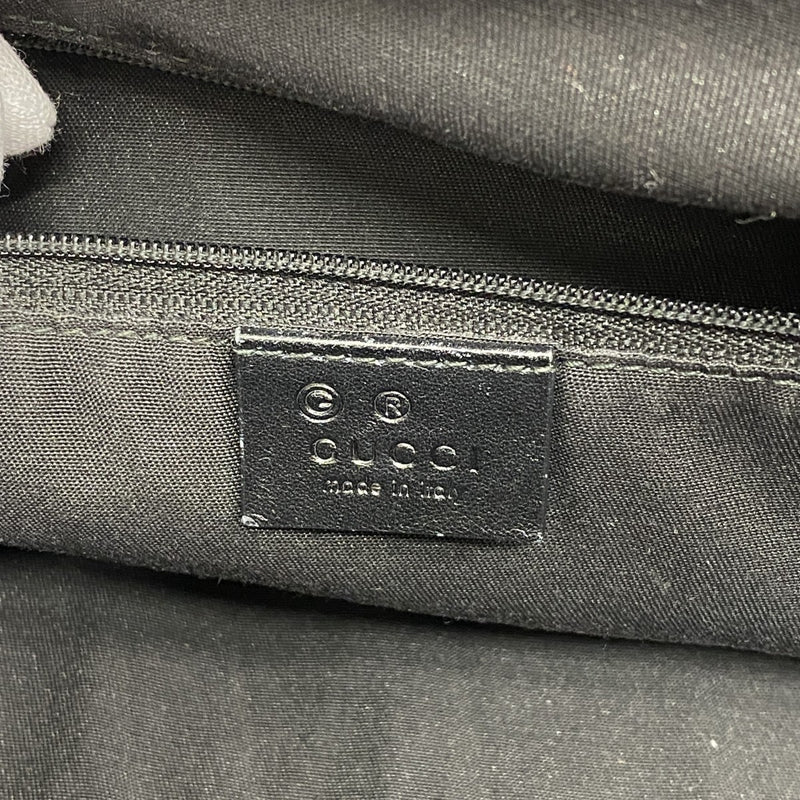 【6fd5607-k】グッチ ハンドバッグ グッチシマ 364841 レザー ブラック シャンパンゴールド金具 2wayバッグ【中古】レディース