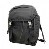 【6fd5610-k】プラダ リュック・デイパック テスート ナイロン ブラック シルバー金具【中古】メンズ