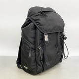 【6fd5610-k】プラダ リュック・デイパック テスート ナイロン ブラック シルバー金具【中古】メンズ