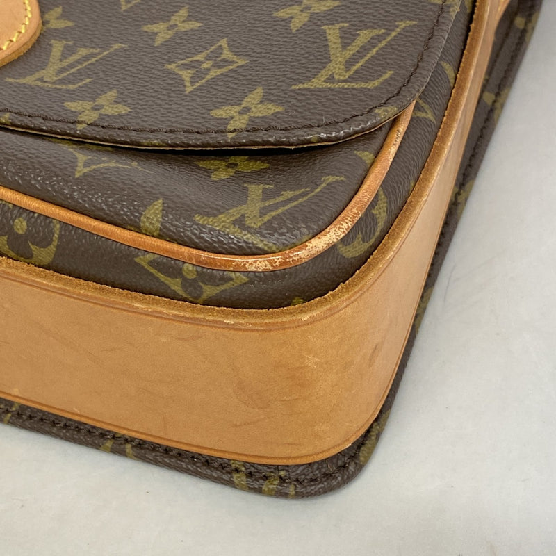 【6fd5634】ルイヴィトン ショルダーバッグ モノグラム カルトシエールGM M51252 ブラウン【中古】レディース