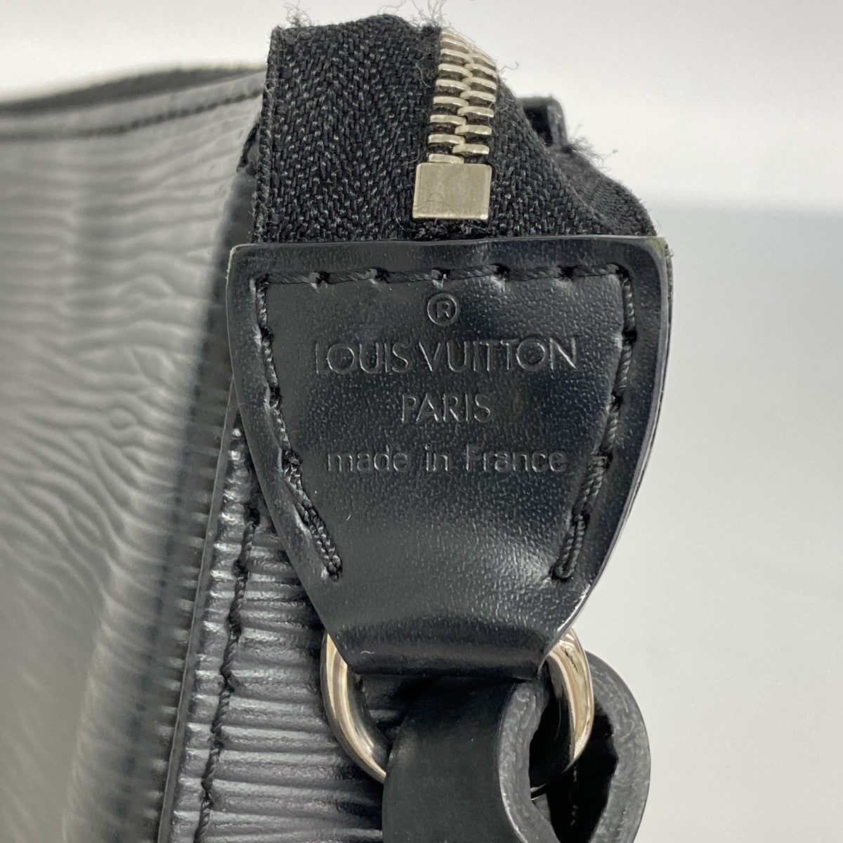 【6fd5640】ルイヴィトン ポーチ エピ ポシェットアクセソワール M40632 ノワール【中古】レディース