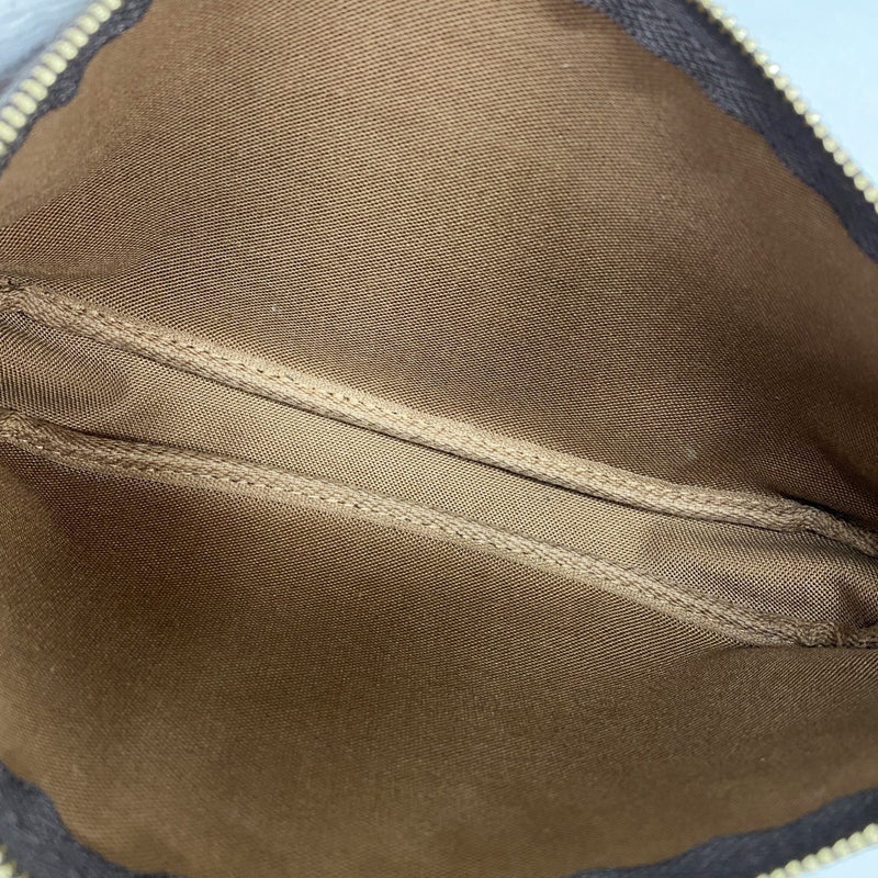 【6fd5641】ルイヴィトン ポーチ モノグラム ポシェットアクセソワール M51980 ブラウン【中古】レディース