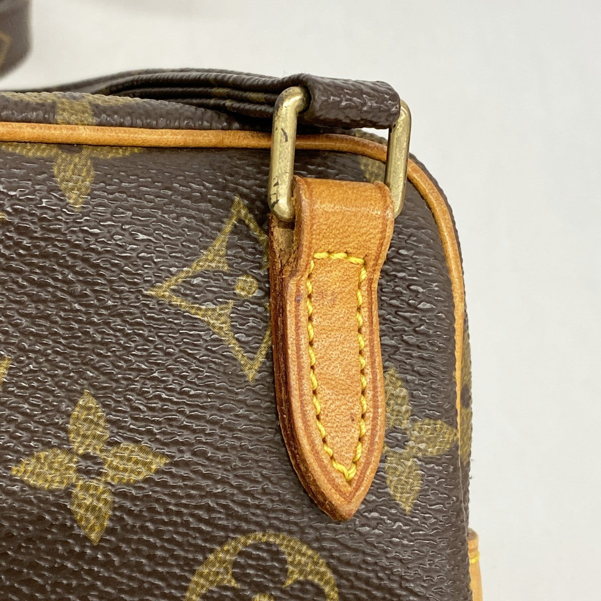 【6fd5645】ルイヴィトン ショルダーバッグ モノグラム マルリーバンドリエール M51828 ブラウン【中古】レディース