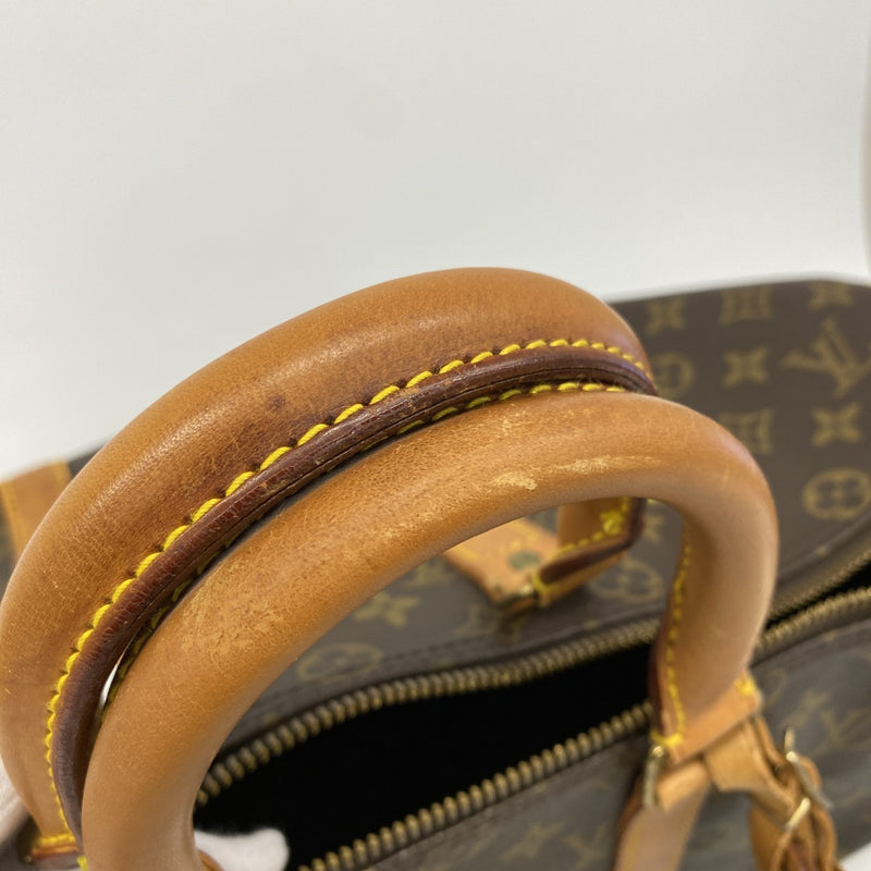 【6fd5653-h】ルイヴィトン ボストンバッグ モノグラム キーポル45 M41428 ブラウン【中古】メンズ レディース ユニセックス