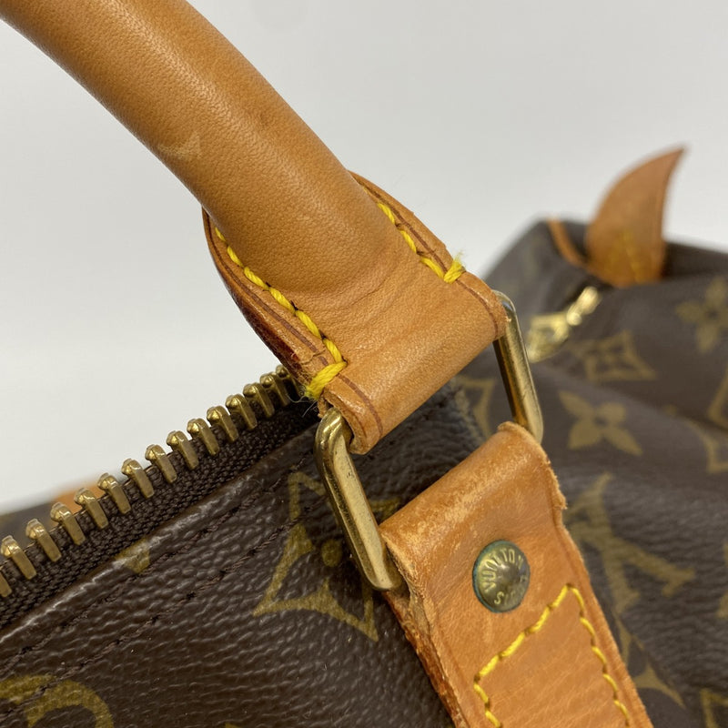 【6fd5653-h】ルイヴィトン ボストンバッグ モノグラム キーポル45 M41428 ブラウン【中古】メンズ レディース ユニセックス