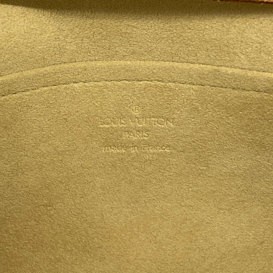 【6fd5658-h】ルイヴィトン ショルダーバッグ モノグラム ポシェットツインGM M51852 ブラウン【中古】レディース