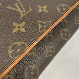【6fd5658-h】ルイヴィトン ショルダーバッグ モノグラム ポシェットツインGM M51852 ブラウン【中古】レディース