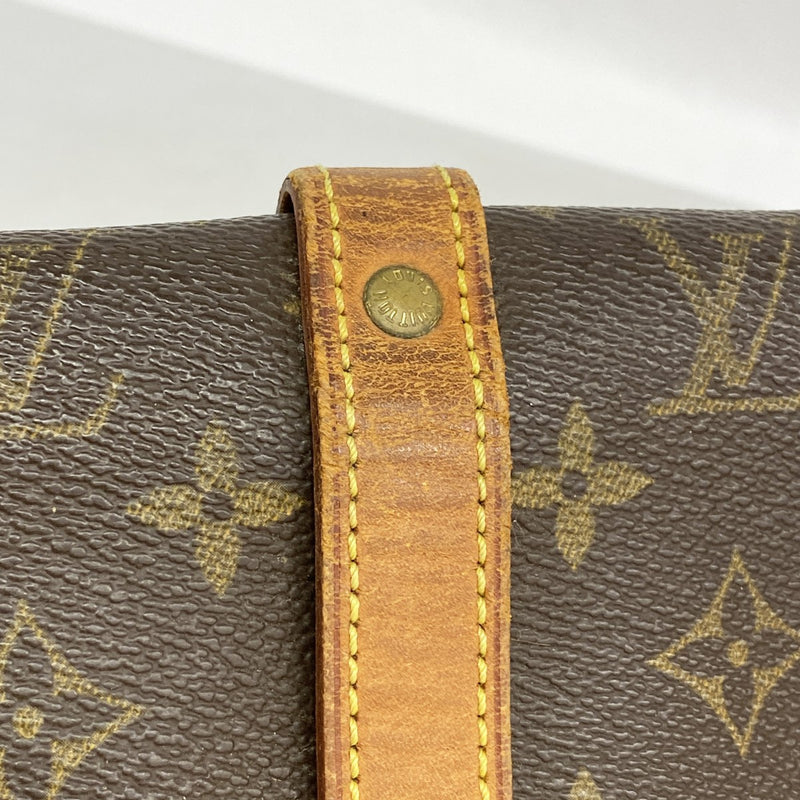 【6fd5664】ルイヴィトン ショルダーバッグ モノグラム ソミュール30 M42256 ブラウン【中古】レディース