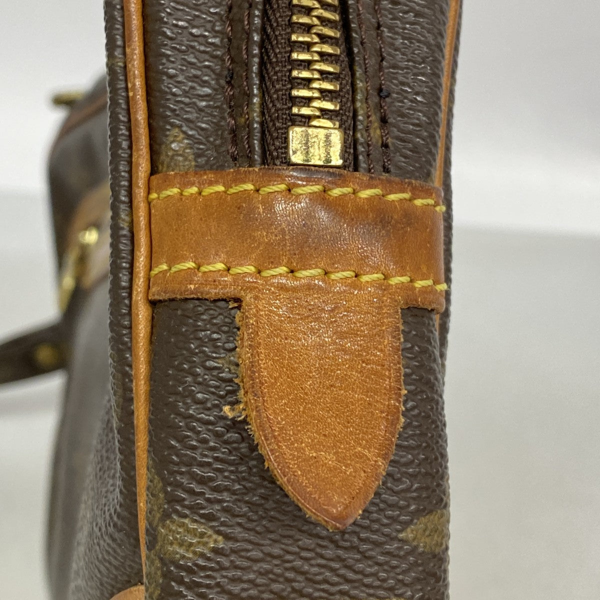 【6fd5665】ルイヴィトン クラッチバッグ モノグラム マルリードラゴンヌGM M51825 ブラウン【中古】メンズ
