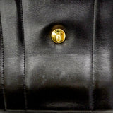 【6fd5676-k】シャネル ハンドバッグ マドモアゼル ラムスキン ブラック ゴールド金具【中古】レディース