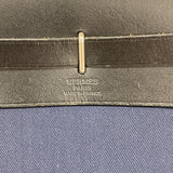 【6fd5687】エルメス ショルダーバッグ エールバッグTPM トワルオフィシエ ネイビー シルバー金具 □H刻印【中古】レディース