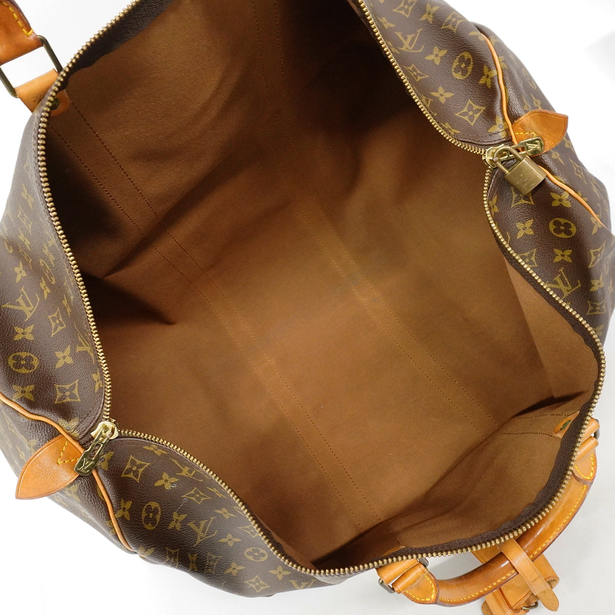 【6fd5700】ルイヴィトン ボストンバッグ モノグラム キーポル60 M41422 ブラウン【中古】メンズ レディース ユニセックス
