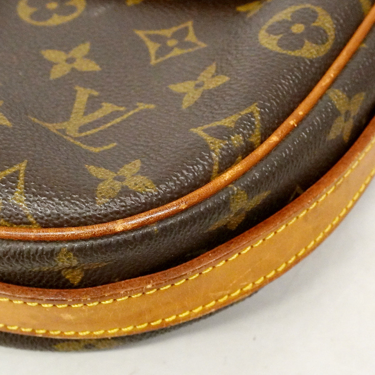 【6fd5707】ルイヴィトン ショルダーバッグ モノグラム ジュヌフィーユGM M51225 ブラウン【中古】レディース