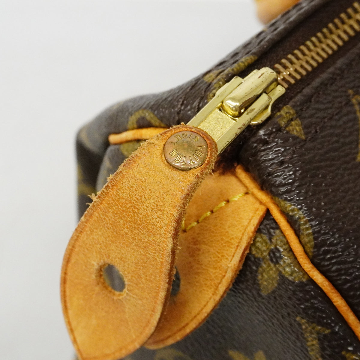【6fd5708】ルイヴィトン ハンドバッグ モノグラム スピーディ30 M41108 ブラウン【中古】レディース