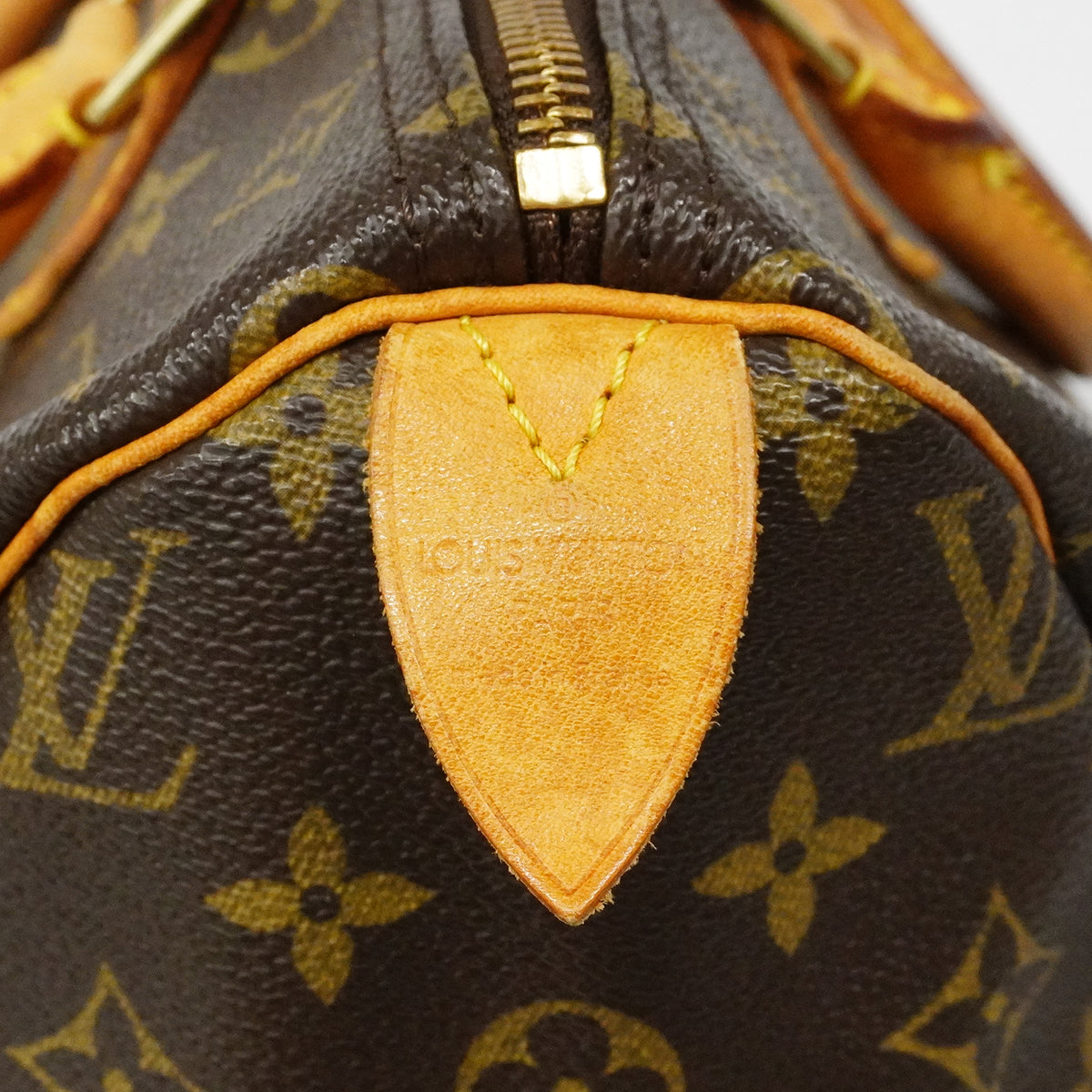 【6fd5708】ルイヴィトン ハンドバッグ モノグラム スピーディ30 M41108 ブラウン【中古】レディース