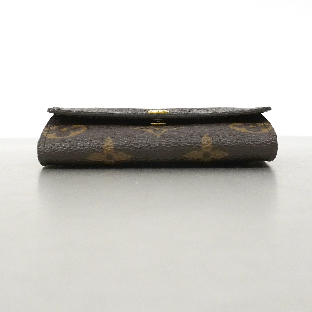 【6fd5720】ルイヴィトン コインケース モノグラム ポルトモネプラ M61930 ブラウン【中古】レディース
