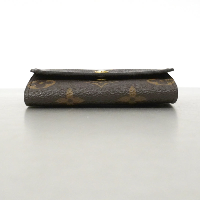 【6fd5720】ルイヴィトン コインケース モノグラム ポルトモネプラ M61930 ブラウン【中古】レディース