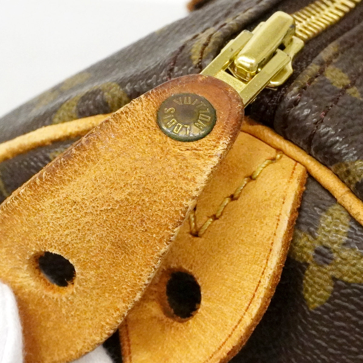【6fd5723】ルイヴィトン ハンドバッグ モノグラム スピーディ30 M41108 ブラウン【中古】レディース