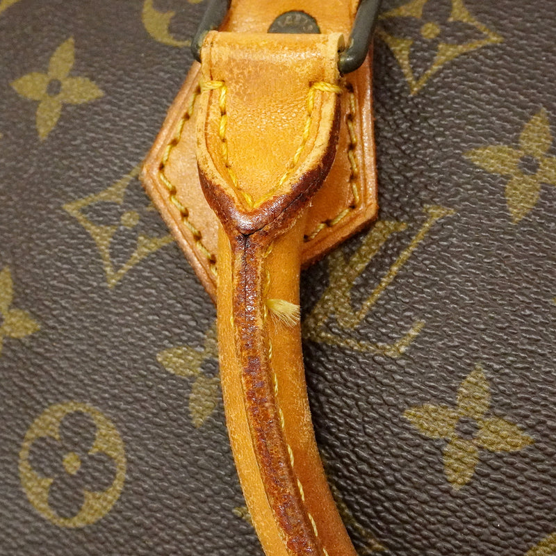 【6fd5723】ルイヴィトン ハンドバッグ モノグラム スピーディ30 M41108 ブラウン【中古】レディース