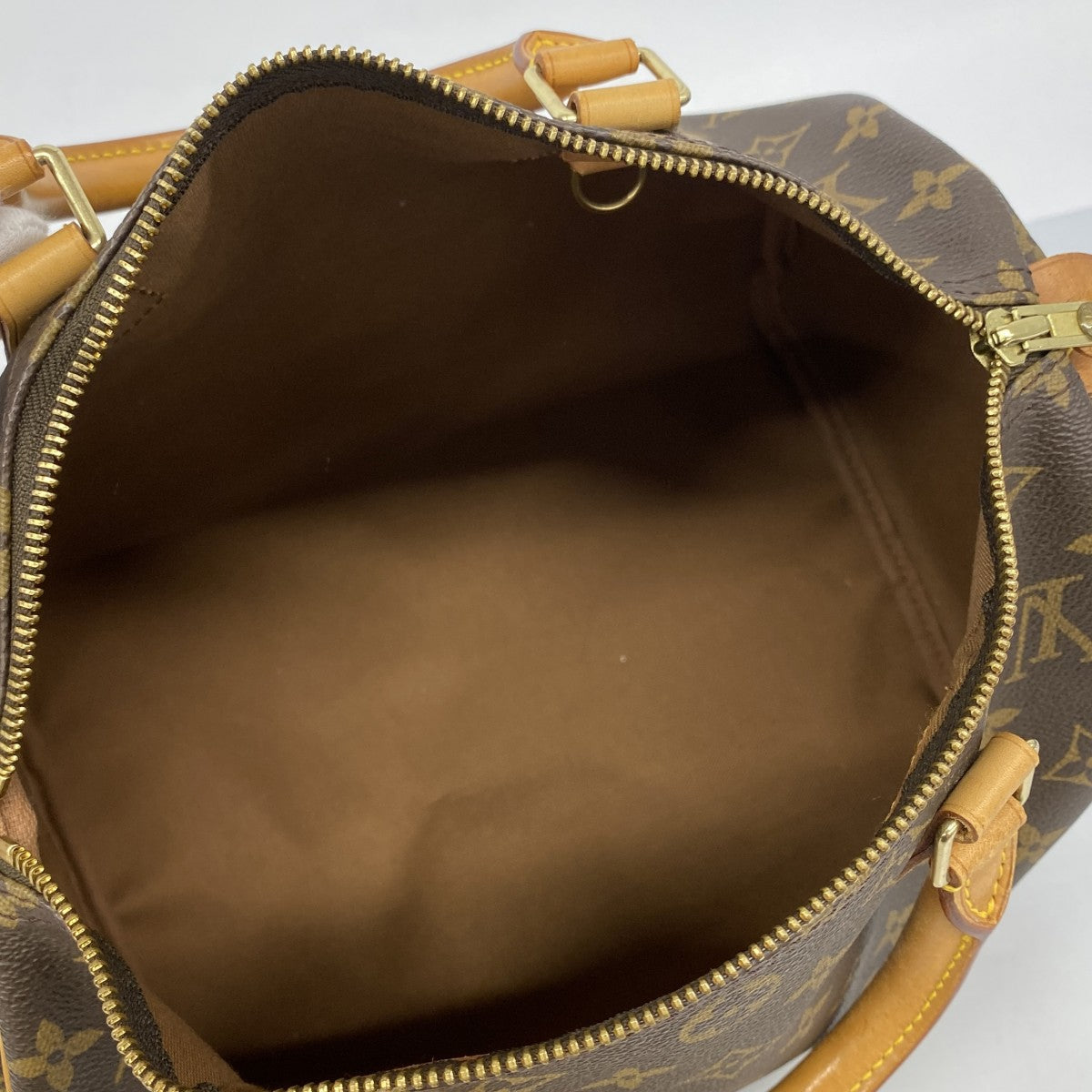 【6fd5727】ルイヴィトン ハンドバッグ モノグラム スピーディ30 M41108 ブラウン【中古】レディース