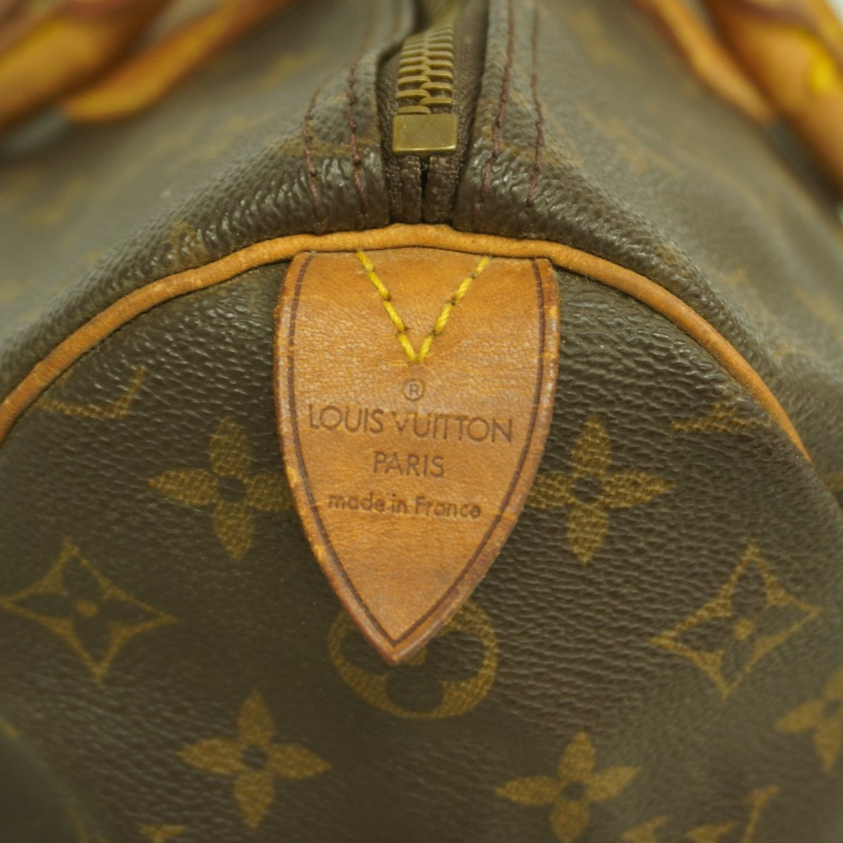 【6fd5750】ルイヴィトン ハンドバッグ モノグラム スピーディ35 M41107 ブラウン【中古】レディース
