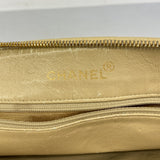 【6fd5761】シャネル ショルダーバッグ マトラッセ チェーンショルダー ラムスキン ベージュ ゴールド金具【中古】レディース