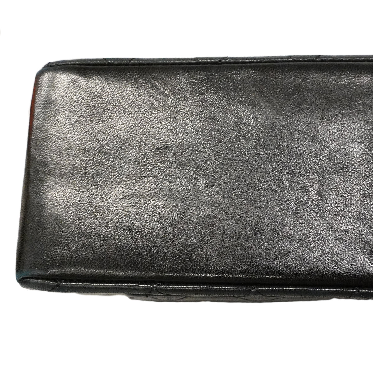 【6fd5773】シャネル ショルダーバッグ マトラッセ チェーンショルダー ラムスキン ブラック ゴールド金具【中古】レディース