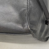 【6fd5782】シャネル ショルダーバッグ ラムスキン ブラック ゴールド金具【中古】レディース