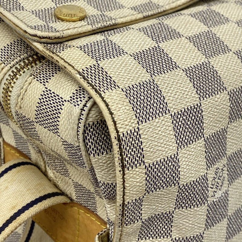 【6fd5788】ルイヴィトン ショルダーバッグ ダミエ・アズール ナヴィグリオ N51189 ホワイト【中古】レディース