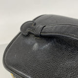 【6fd5790】シャネル バニティバッグ キャビアスキン ブラック ゴールド金具【中古】レディース