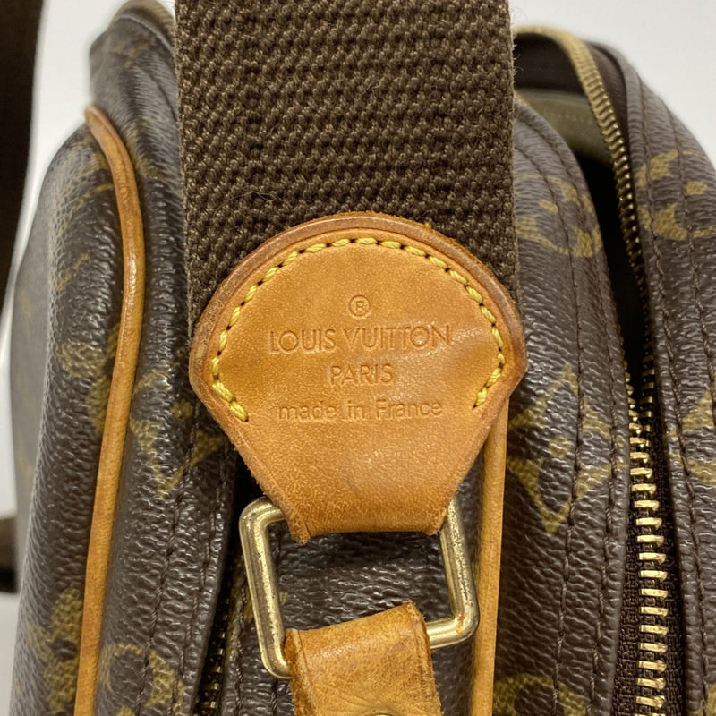 【6fd5791】ルイヴィトン ショルダーバッグ モノグラム リポーターPM M45254 ブラウン【中古】レディース